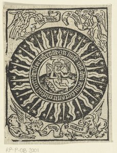 Das Jesuskind züchtigt sich selbst von Meester van de Delbecq Schreiber Passie (attributed to)