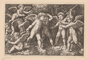 Spielende Putti