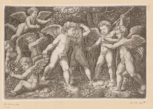 Spielende Putti