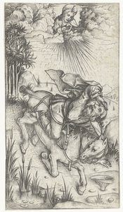 Die Bekehrung des Hl. Paulus von Meester van het Amsterdamse Kabinet