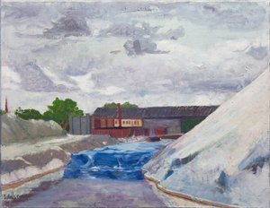 Salzdamm am Cal Sag, 2014 von Megan Williamson
