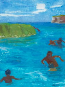 Sechs im Wasser, 2017 von Megan Williamson