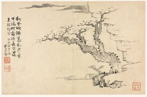 Landschaften in verschiedenen Stilen nach alten Meistern von Mei Qing