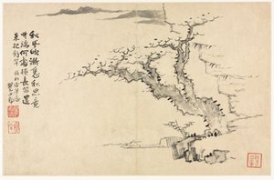 Landschaften in verschiedenen Stilen nach alten Meistern, 1690 von Mei Qing