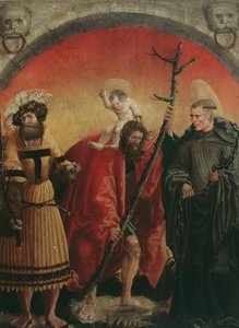Hll. Achatius, Christophorus und Leonhard