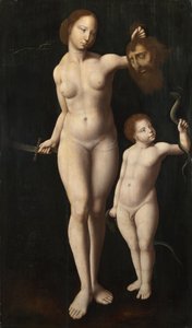 Judith und der kleine Herkules, ca. 1525 von Meister der Mansi Magdalena