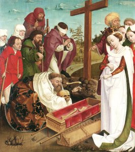 Überführung der Gebeine des hl. Oswald von Meister der Oswaldlegende