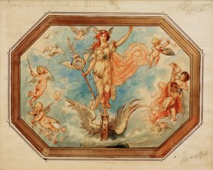 Allegorie des Postwesens