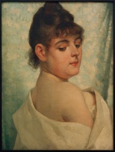 Frauenstudie von Melchior Lechter