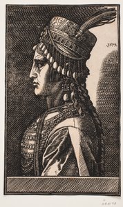 Edle türkische Dame von Melchior Lorck