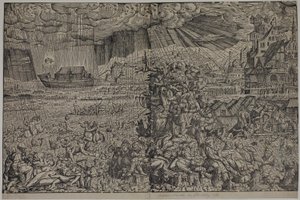 Die Sintflut von Melchior Lorck