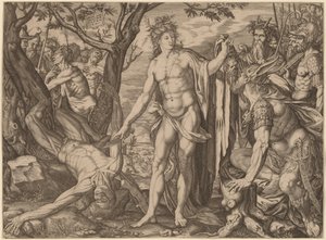 Apollo und Marsyas