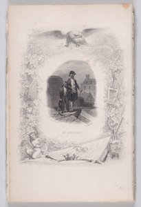 Vierzehnter Juli aus Die Lieder von Béranger, 1829 von Melchior Peronard