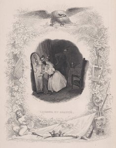 Hässlichkeit und Schönheit, aus Die Lieder von Béranger, 1829 von Melchior Peronard