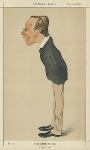 Mr. Henry Fawcett (Farblithografie) von Melchiorre Delfico
