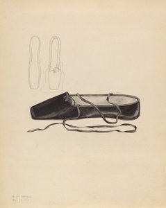 Pantoffel, ca. 1936