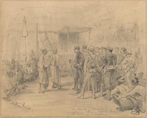 Auf der Suche nach Dacoits, ca. 1885