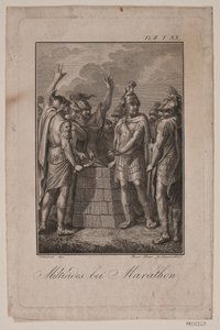 Miltiades bei Marathon von Meno Haas