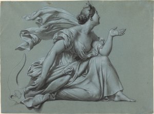 Hoffnung mit ihrem Anker von Merry Joseph Blondel