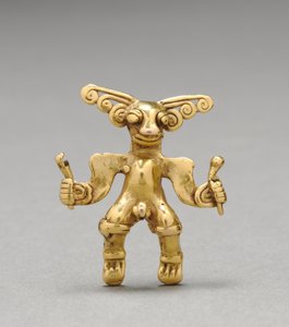 Figurenanhänger, ca. 1000-1550 von Mesoamerican Mesoamerican
