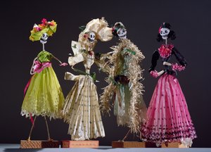 Damen des Tages der Toten aus Oaxaca