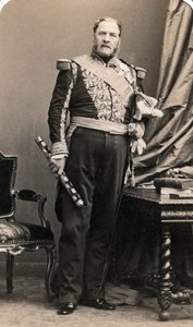 Porträt von Marschall Forey (1804-1872). Fotografie von Mayer und Pierson