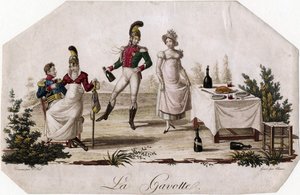 Gavotte-Tanz von Meynier Saint Fal