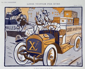 Werbung für Louis Vuitton von Mich (Michel Liebeaux) von Mich