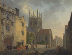 Merton College, Oxford von Michael Angelo Rooker