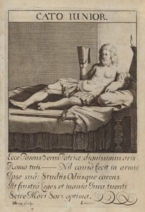 Cato der Jüngere, römischer Staatsmann von Michael Burghers