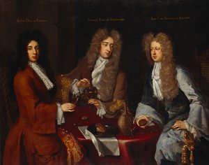 Earl of Burlington, Duke of Kingston-upon-Hull und Baron Berkeley of Stratton, 1690er Jahre von Michael Dahl