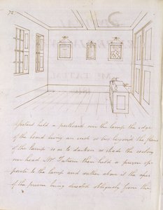 John Tatums Vortragsraum in der Dorset Street, nahe Fleet Street, 1810 von Michael Faraday