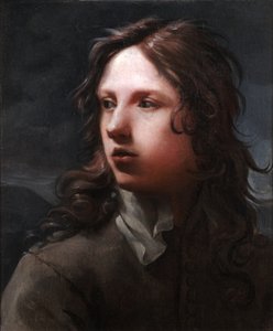 Porträt eines jungen Mannes in grauer Jacke von Michael Sweerts