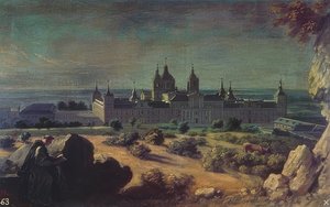 Königliches Kloster San Lorenzo, El Escorial von Michel Ange Houasse