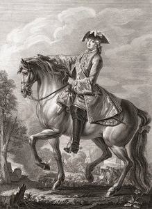 König Ludwig XV. von Frankreich, Reiterporträt