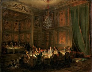 Abendessen des Prinzen de Conti im Tempel, 1766