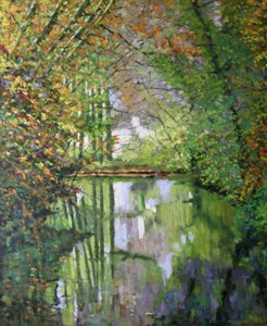 Blick auf die Essonne von Michel Bultet