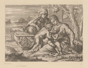 Maria und Kind mit Hl. Anna von Michel Corneille (II)
