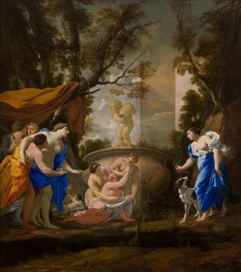 Diana entdeckt die Schwangerschaft von Callisto von Michel Dorigny