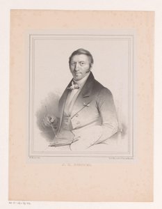 Porträt von Johannes Christiaan Schotel von Michel Mourot