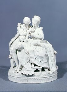 Die glücklichen Eltern, Meissen, ca. 1770