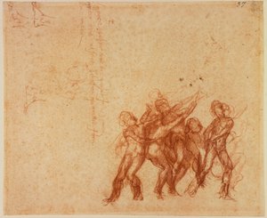 Studien von nackten Figuren