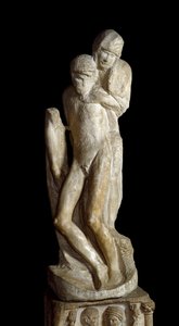 La Pietà Rondanini. Skulptur