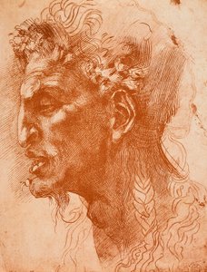 Satyrkopf von Michelangelo Buonarroti