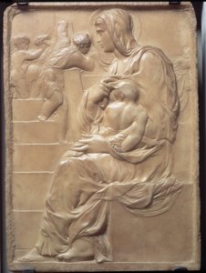 Die Madonna der Treppe von Michelangelo Buonarroti