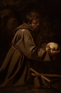 Heiliger Franziskus in Meditation