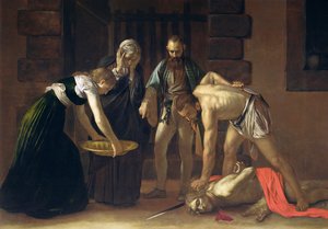 Die Enthauptung von St. Johannes dem Täufer, 1608 (Detail)