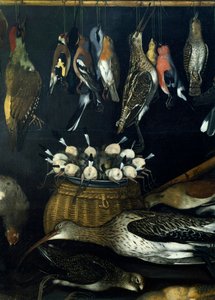 Stillleben mit Vögeln (Detail)
