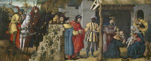 Anbetung der Könige, ca. 1500-10 von Michelangelo di Pietro Mencherini