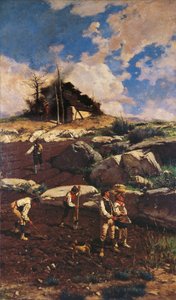 Arbeiter auf dem Land